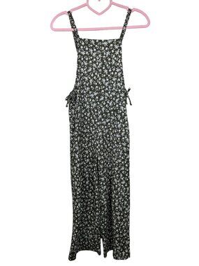 Zara Olive Daisy Pants Romper